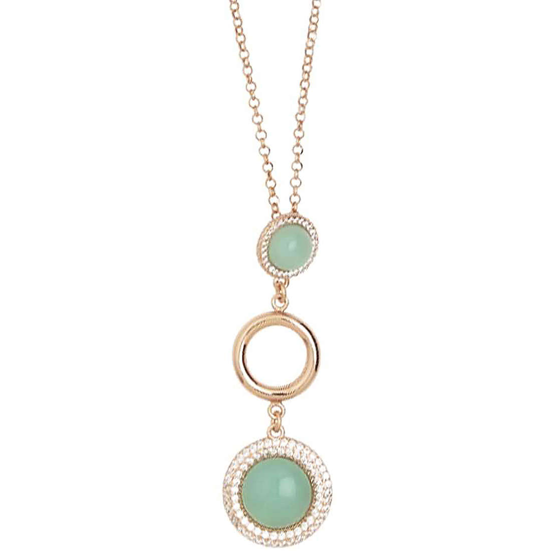 necklace jewel Jewellery woman jewel Zircons, Crystals XGR510RS