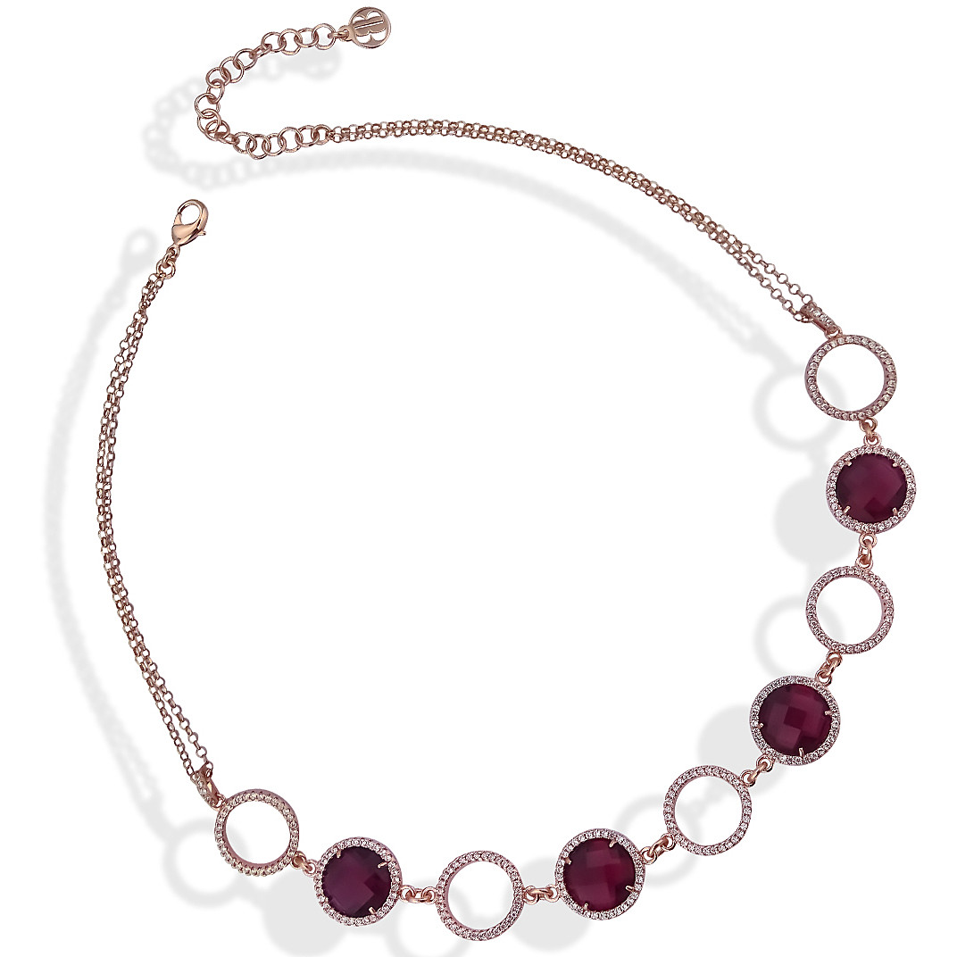 necklace jewel Jewellery woman jewel Zircons, Crystals XGR652RS