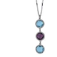 necklace jewel Jewellery woman jewel Zircons, Crystals XGR653