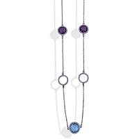 necklace jewel Jewellery woman jewel Zircons, Crystals XGR654