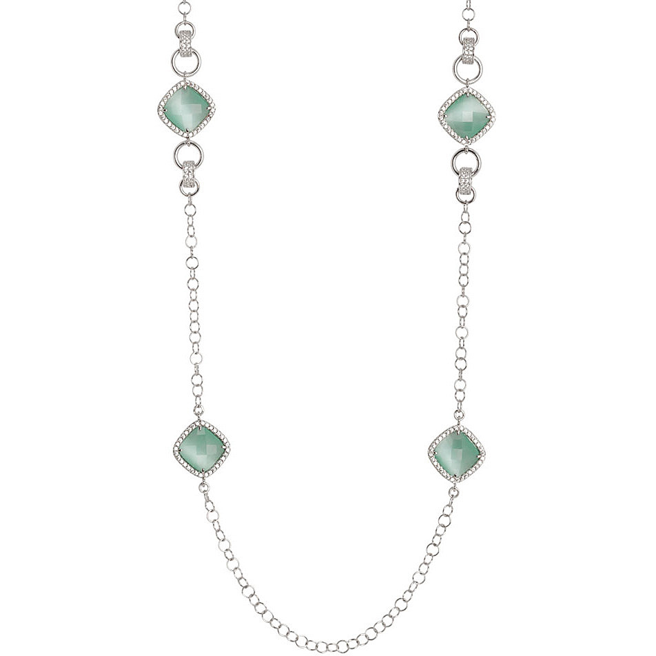 necklace jewel Jewellery woman jewel Zircons XGR432