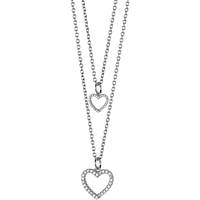 necklace jewel Steel, Jewellery woman jewel Zircons PF_GR63