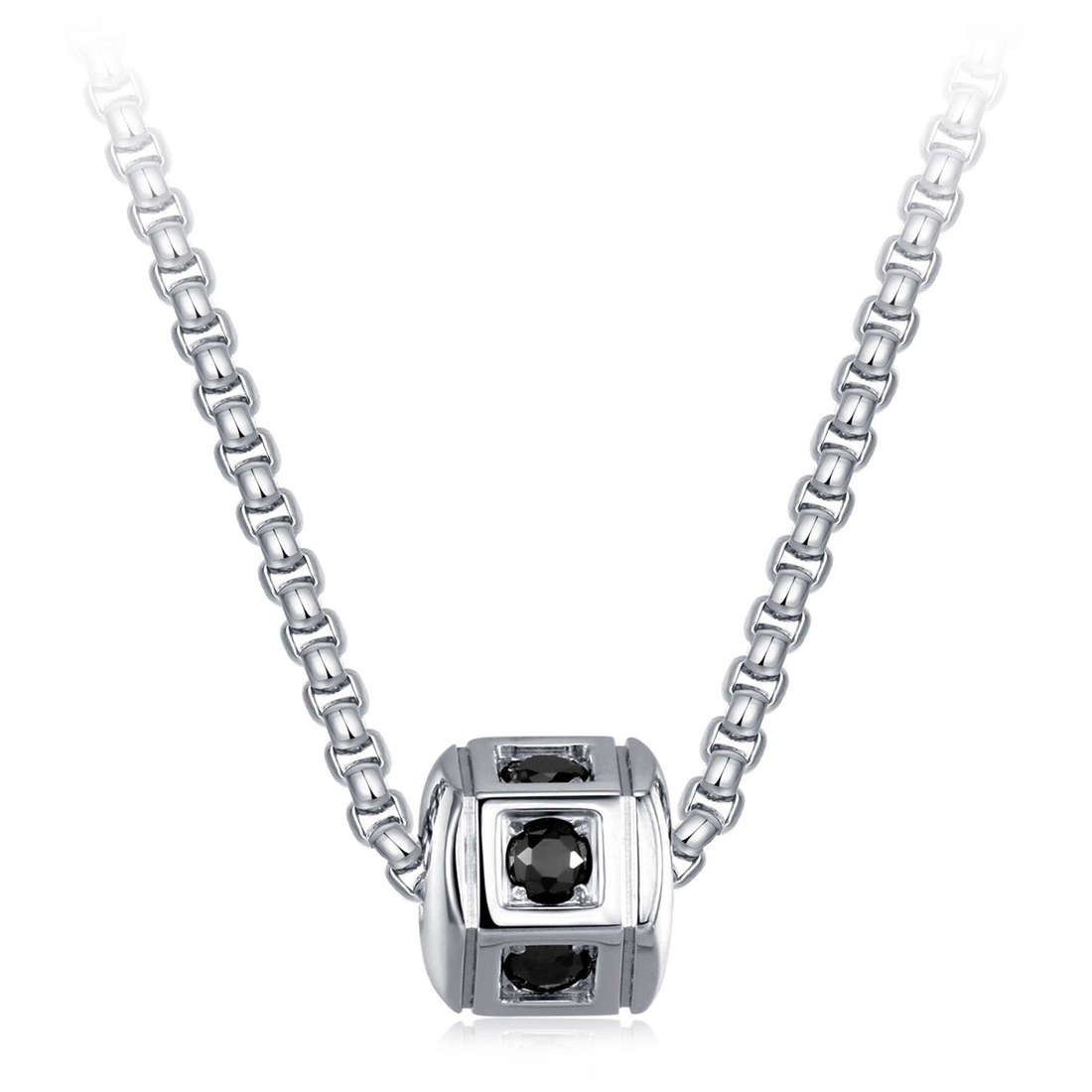necklace jewel Steel man jewel Crystals SHI01