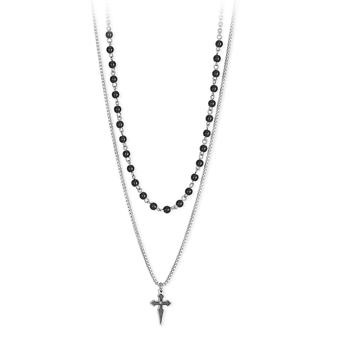 necklace jewel Steel man jewel Faith 251680
