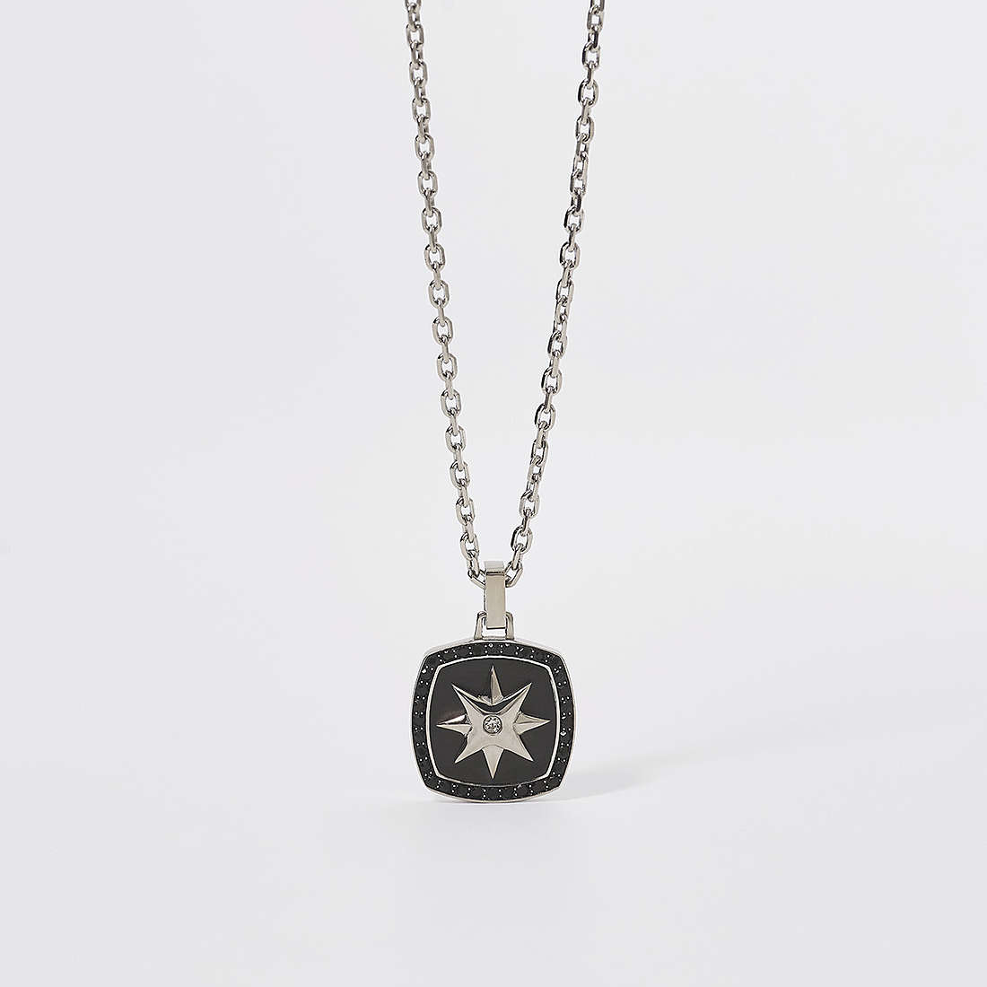 necklace jewel Steel man jewel Navy 251813