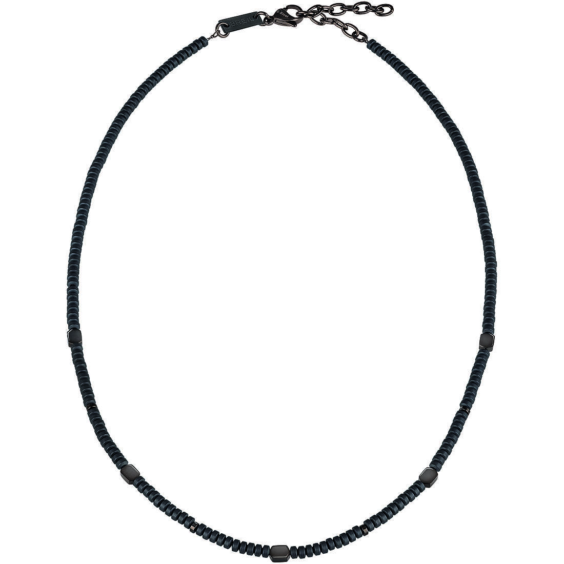 necklace jewel Steel man jewel Semiprecious TJ2965