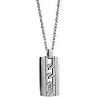 necklace jewel Steel man jewel Zircons AGR209