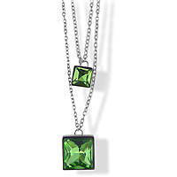 necklace jewel Steel woman jewel Crystals KT/GR03