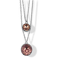 necklace jewel Steel woman jewel Crystals KT/GR04