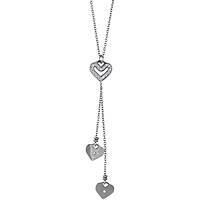 necklace jewel Steel woman jewel Crystals PF/GR09