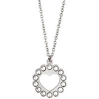 necklace jewel Steel woman jewel Crystals PI/GR22