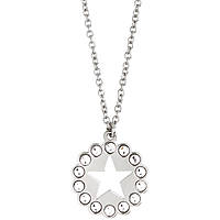 necklace jewel Steel woman jewel Crystals PI/GR23