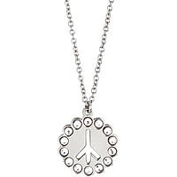 necklace jewel Steel woman jewel Crystals PI/GR27