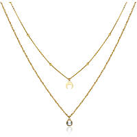necklace jewel Steel woman jewel Crystals SAR08