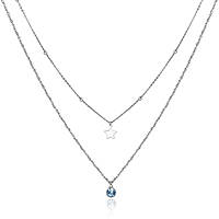 necklace jewel Steel woman jewel Crystals SAR09