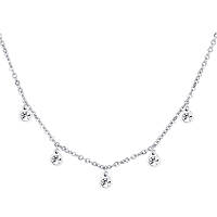 necklace jewel Steel woman jewel Crystals SCE01