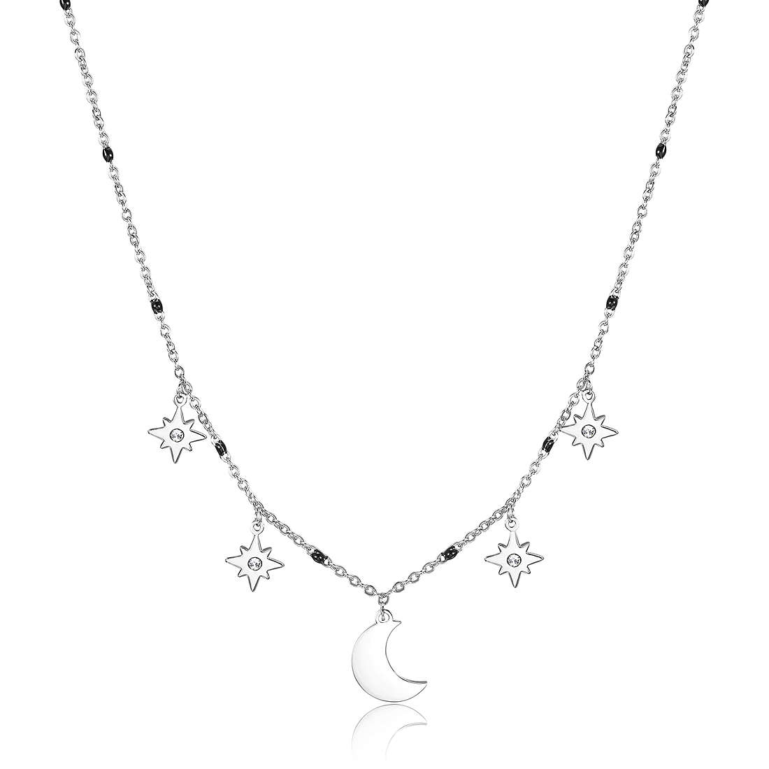 necklace jewel Steel woman jewel Crystals SDP03