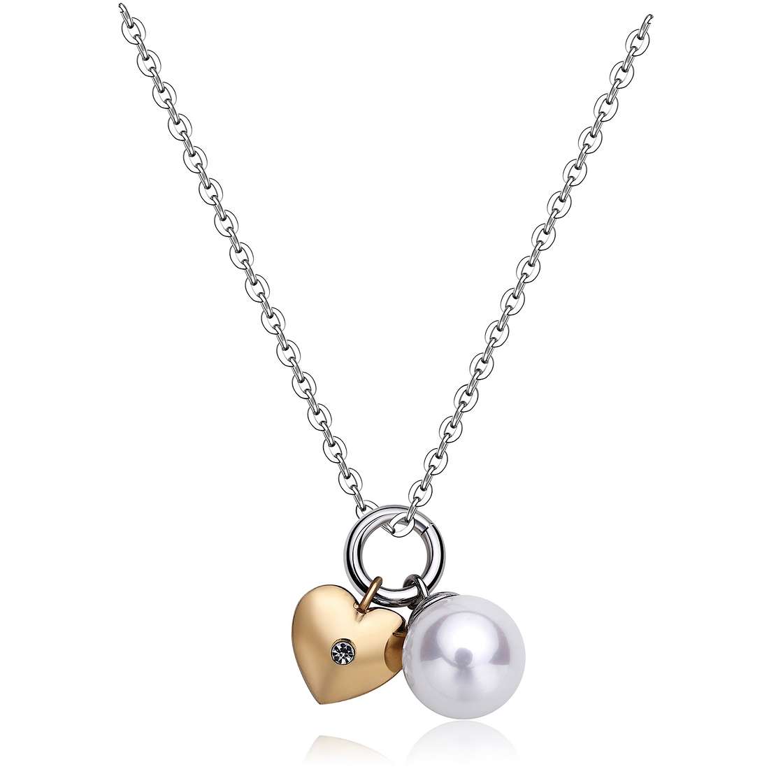 necklace jewel Steel woman jewel Crystals SDY06