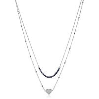 necklace jewel Steel woman jewel Crystals, Semiprecious SAR02