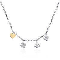necklace jewel Steel woman jewel Crystals SHAR10