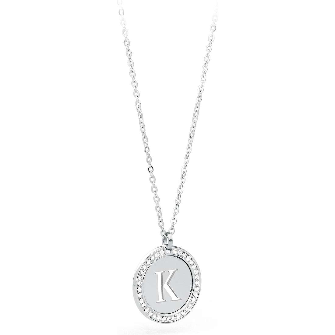 necklace jewel Steel woman jewel Crystals SLR10