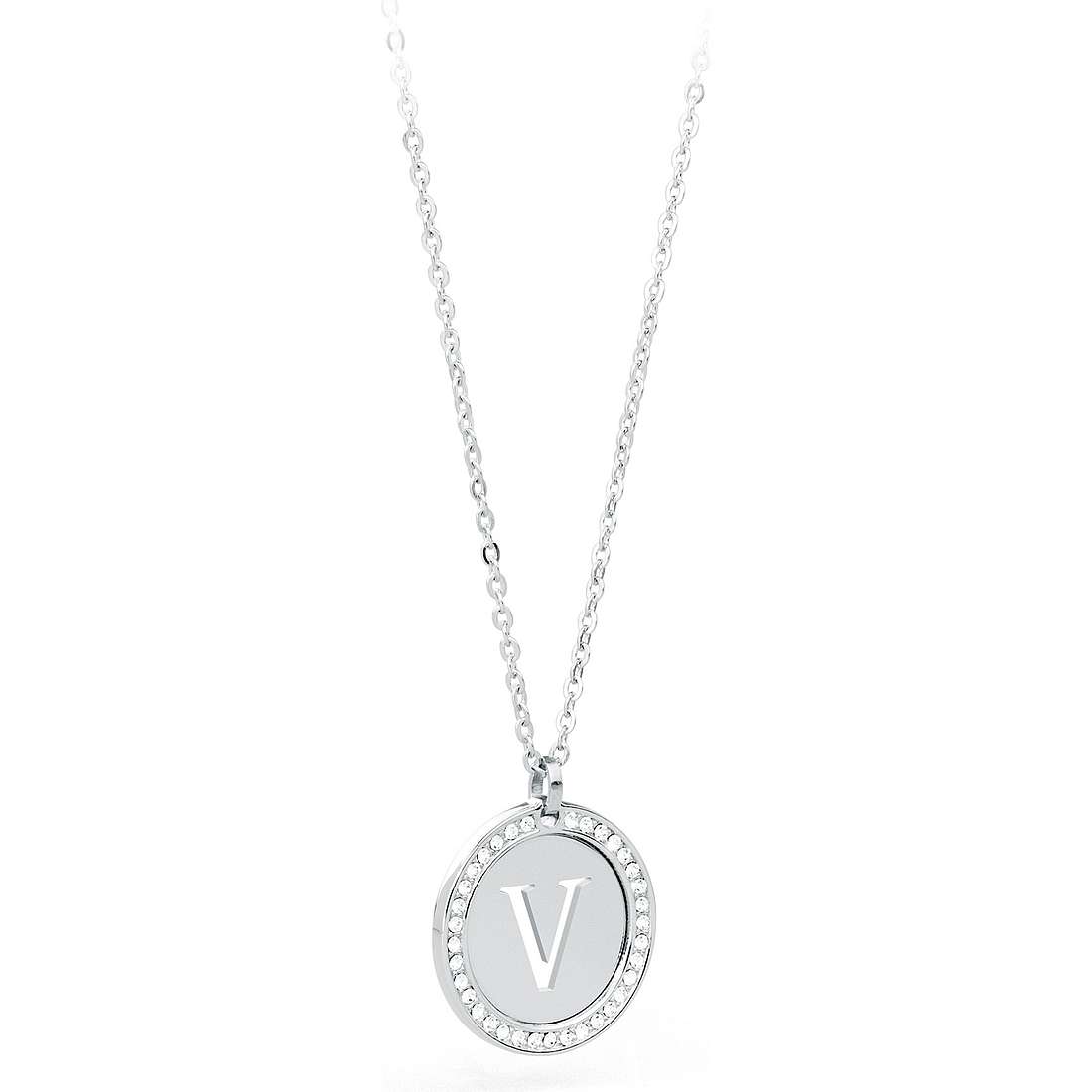 necklace jewel Steel woman jewel Crystals SLR19