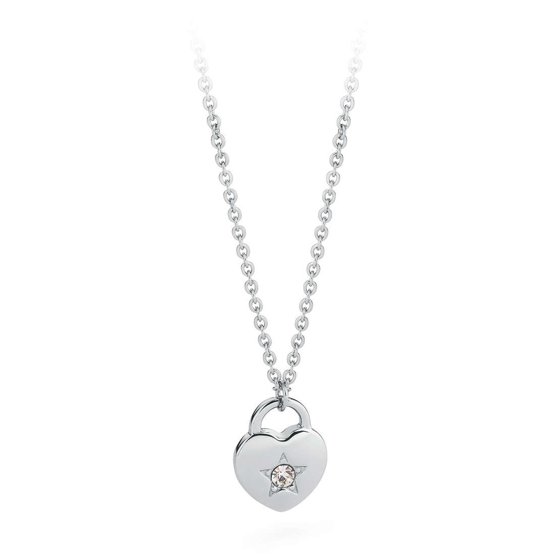 necklace jewel Steel woman jewel Crystals SRE04