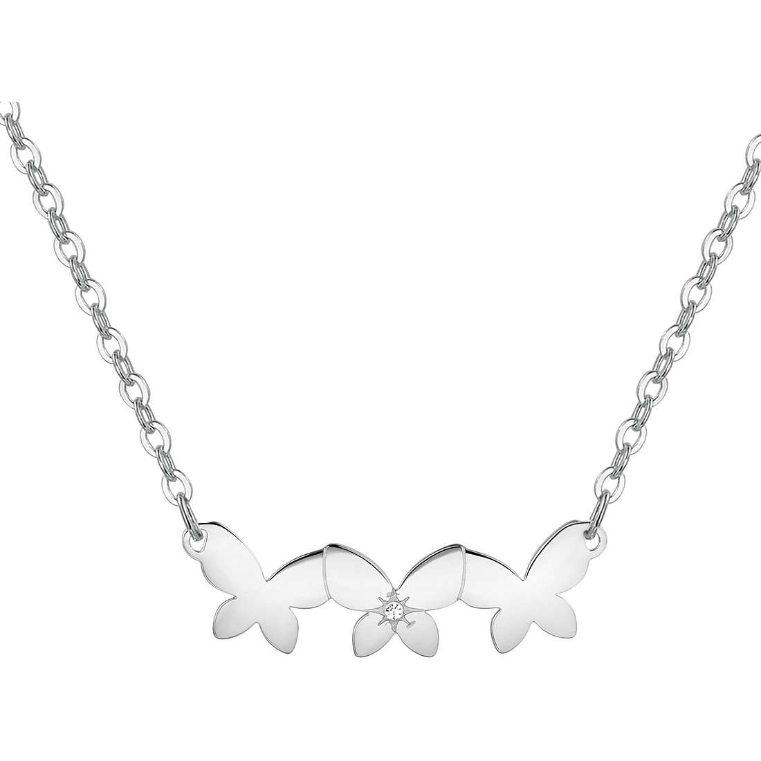 necklace jewel Steel woman jewel Crystals SRI08