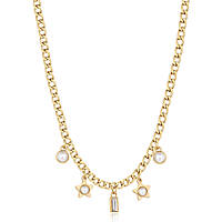 necklace jewel Steel woman jewel Crystals SSG30