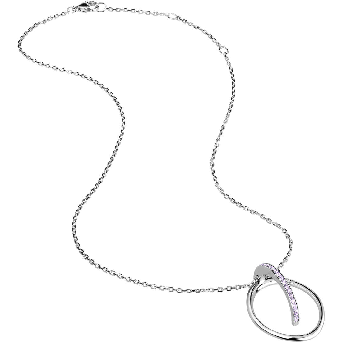 necklace jewel Steel woman jewel Crystals TJ2195
