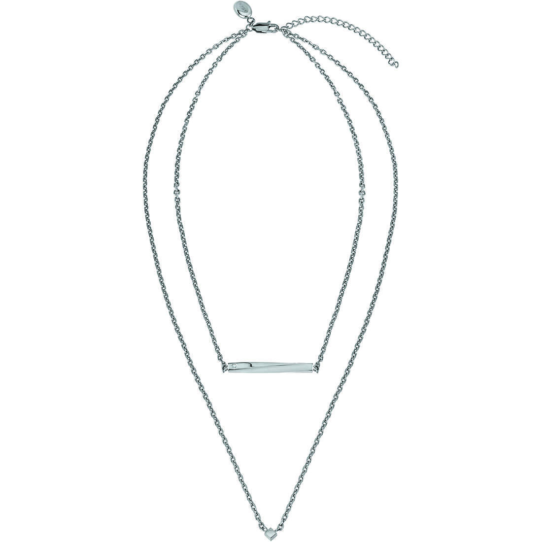 necklace jewel Steel woman jewel Diamond TJ3009