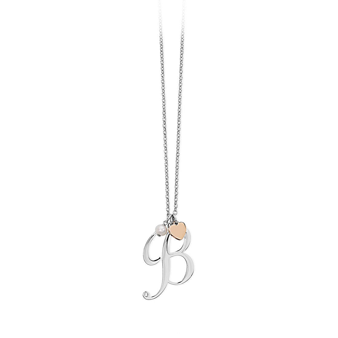 necklace jewel Steel woman jewel Lettere D'Amore 251619B