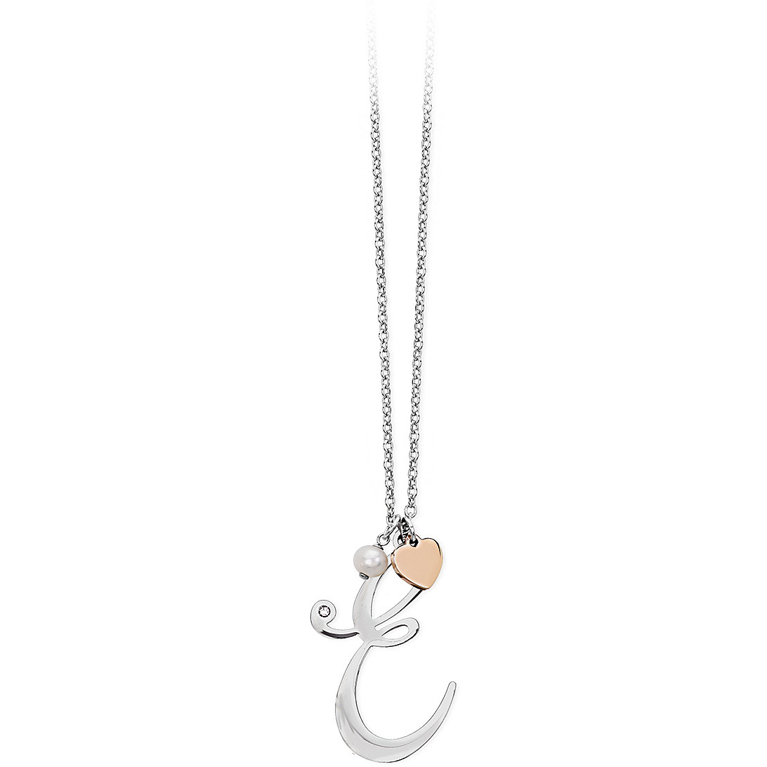 necklace jewel Steel woman jewel Lettere D'Amore 251619E