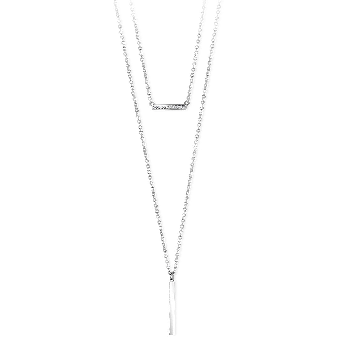 necklace jewel Steel woman jewel Minimal Chic 251686