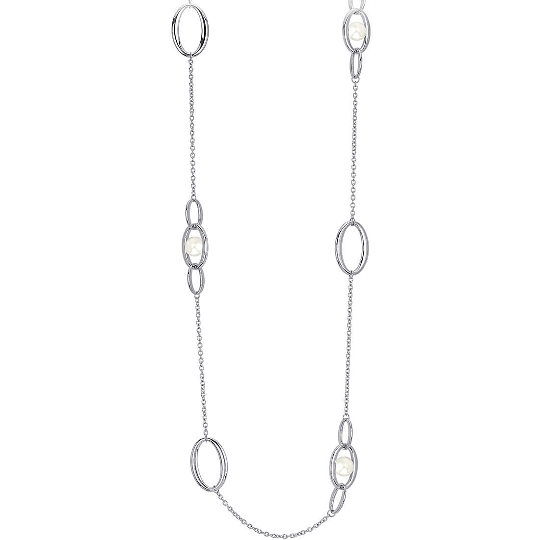 necklace jewel Steel woman jewel Pearl Planet 251660