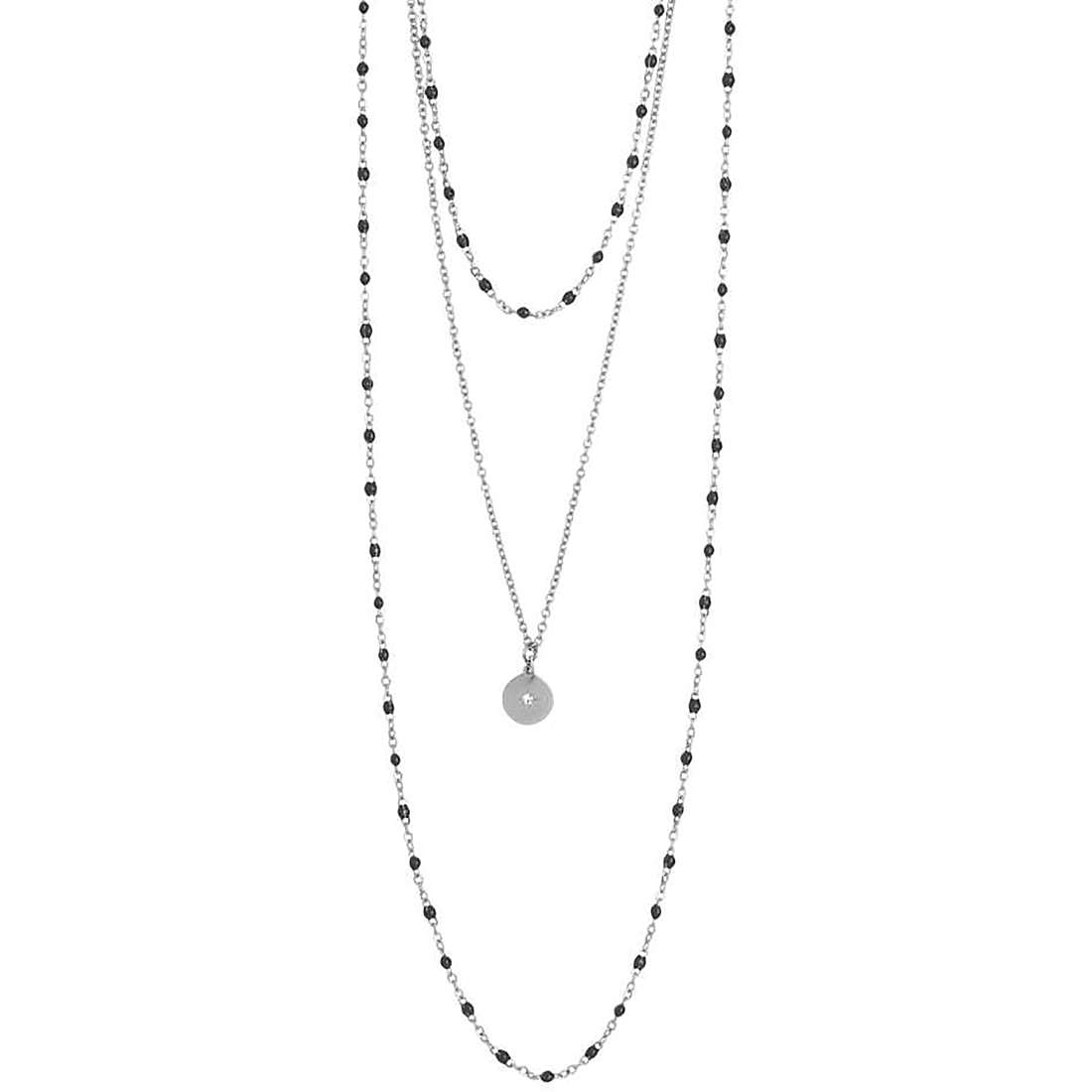 necklace jewel Steel woman jewel Zircons AA/GR13