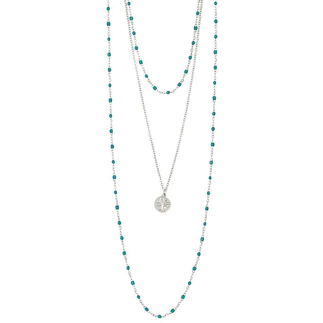 necklace jewel Steel woman jewel Zircons AA/GR16