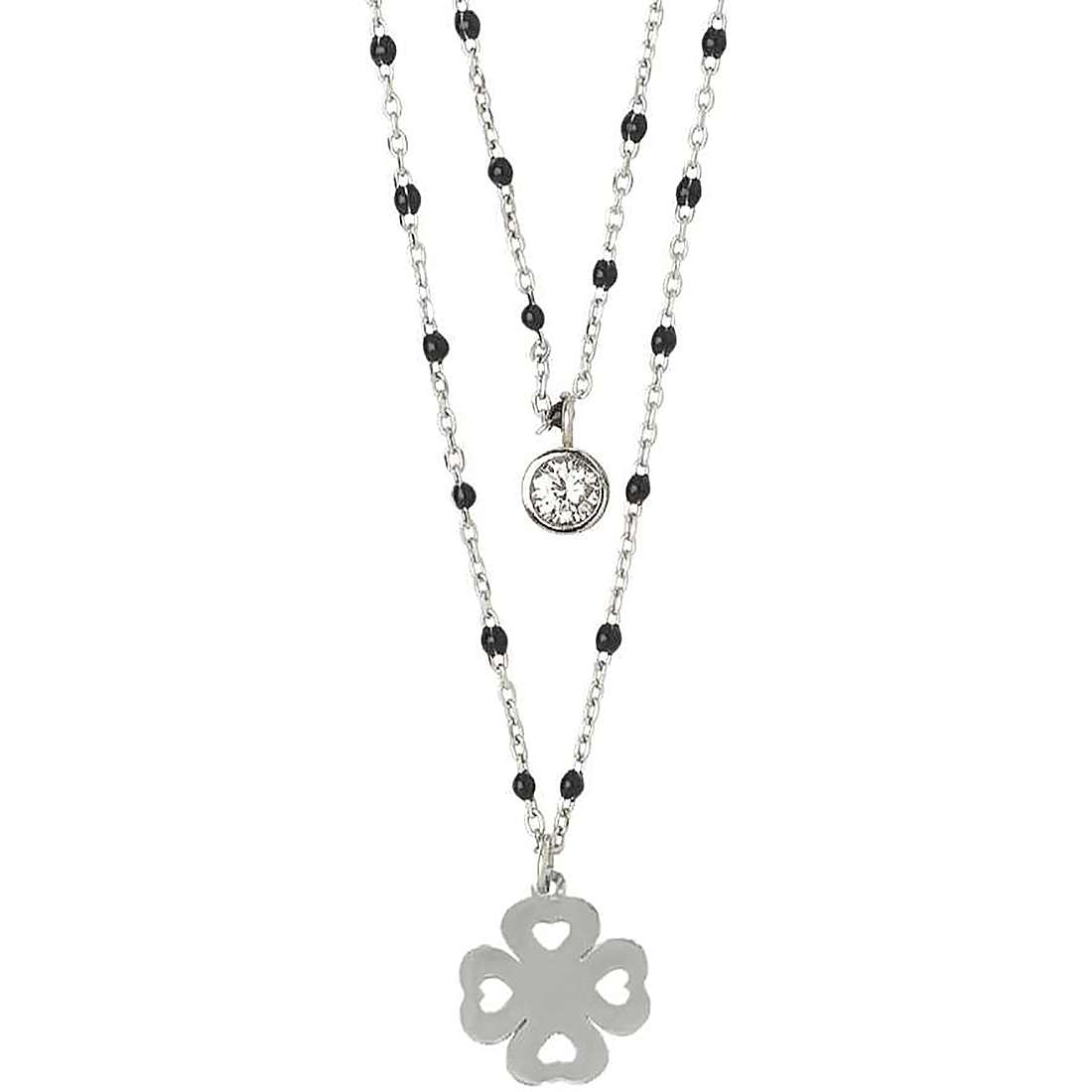 necklace jewel Steel woman jewel Zircons AA/GR23