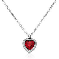 necklace jewel Steel woman jewel Zircons AC-C051SRO