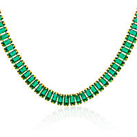 necklace jewel Steel woman jewel Zircons AC-C068VE