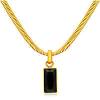 necklace jewel Steel woman jewel Zircons AC-C073GNE