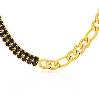 necklace jewel Steel woman jewel Zircons AC-C265GN
