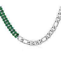 necklace jewel Steel woman jewel Zircons AC-C266SV