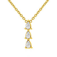 necklace jewel Steel woman jewel Zircons AC-C267GB