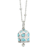 necklace jewel Steel woman jewel Zircons CL/GR01