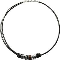 necklace man jewel Fossil JF84068040