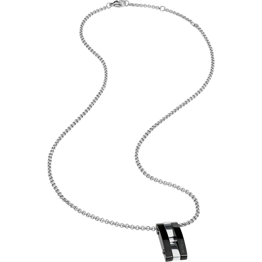 necklace man jewellery Breil Be Black TJ1919