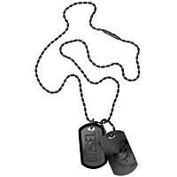 necklace man jewellery Diesel Double Dogtags DX0014040