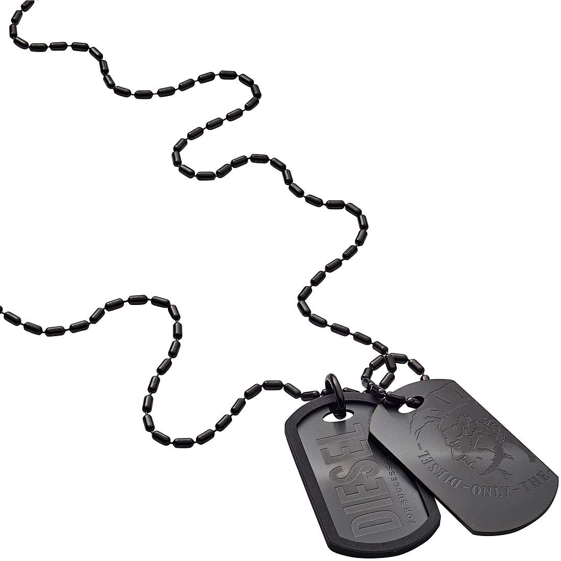necklace man jewellery Diesel Double Dogtags DX0014040