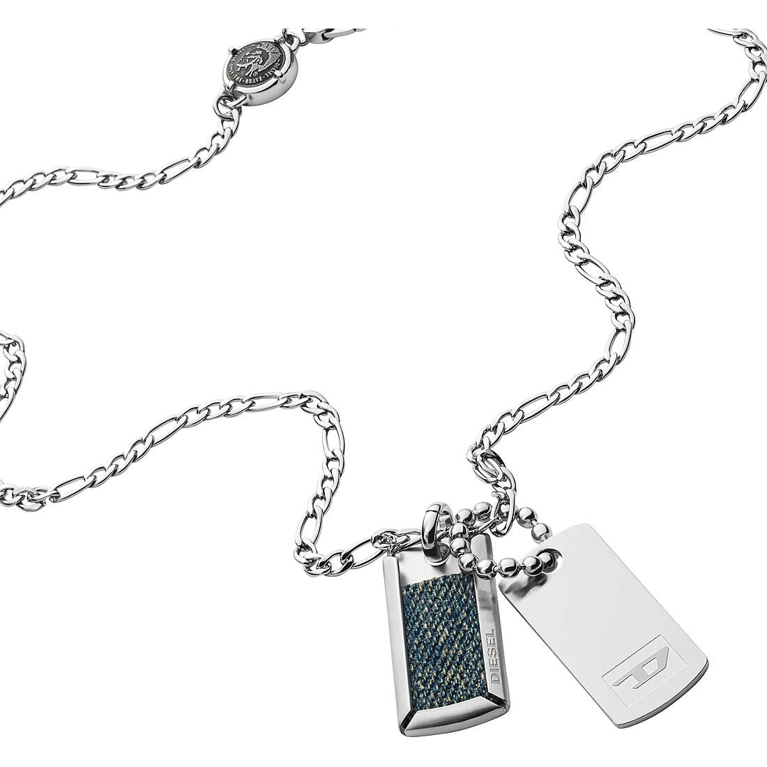 necklace man jewellery Diesel Double Dogtags DX1246040